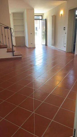 Pavimento in cotto in ambiente interno